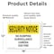 Signmission No Dumping Surveillance Camera $50 Fine OSHA Security Notice Sign, Vinyl Decal, 18in x 12in, 2PK OS-2PACK-SN-D-1218-L-11494 - alternate 4